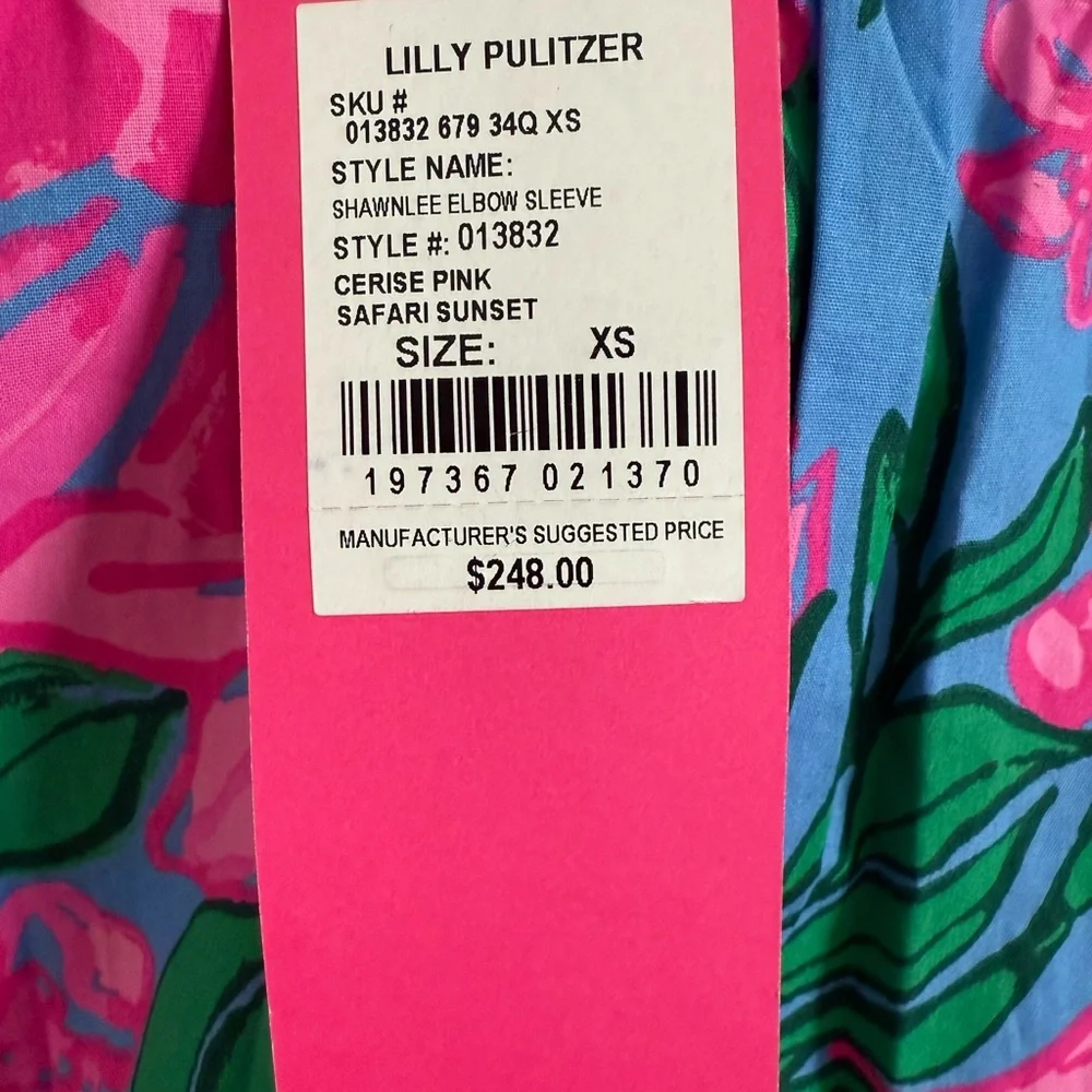 Lilly Pulitzer NWT Floral Dress - Picture 2 of 7